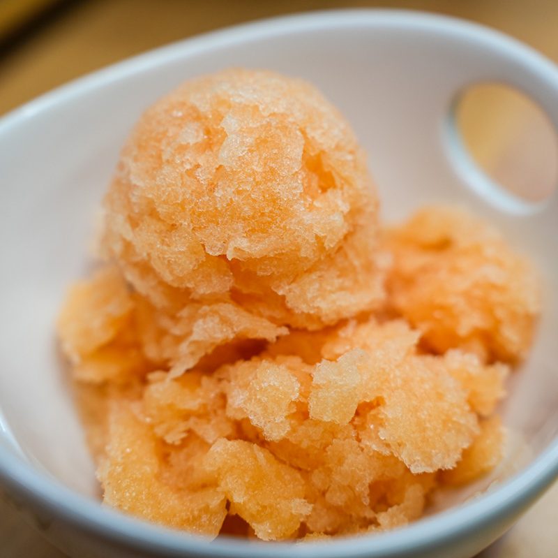 Cantaloupe Granita