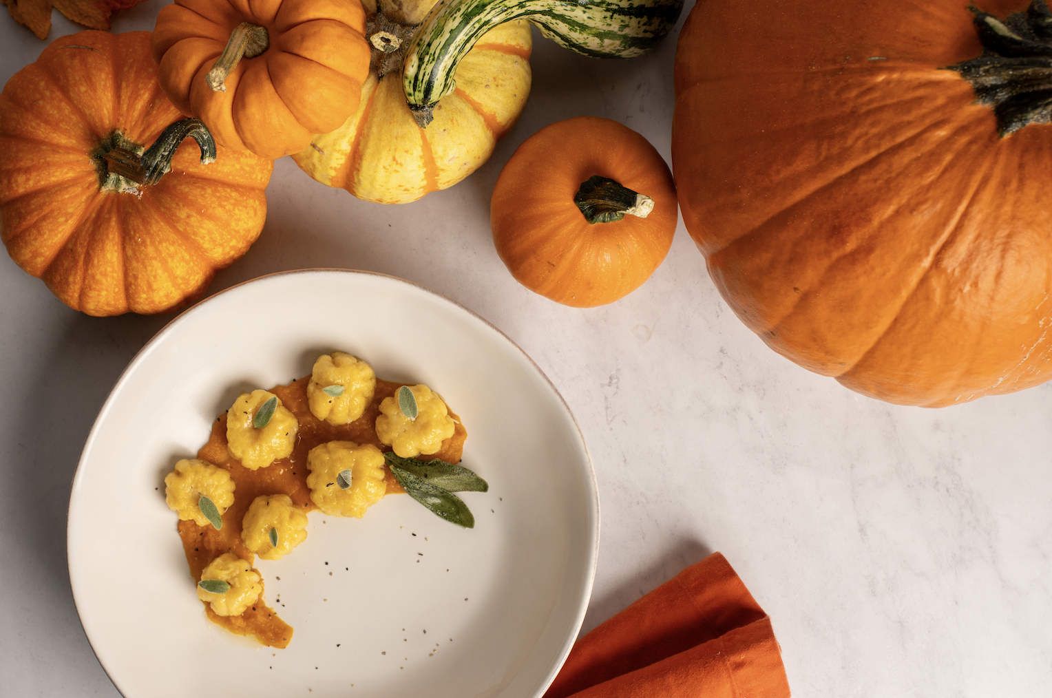 Pumpkin Potato Gnocchi