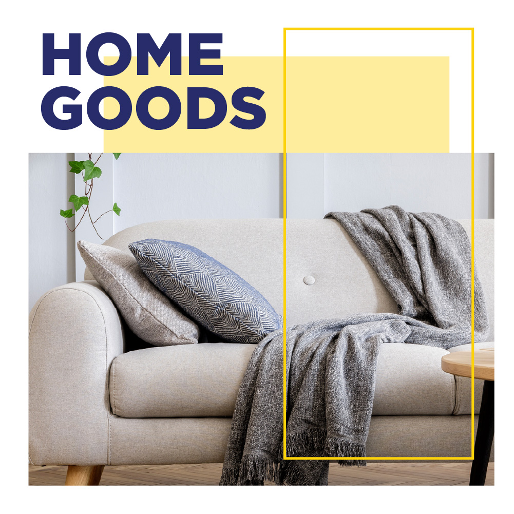 Couch with a Throw Blanket on Top