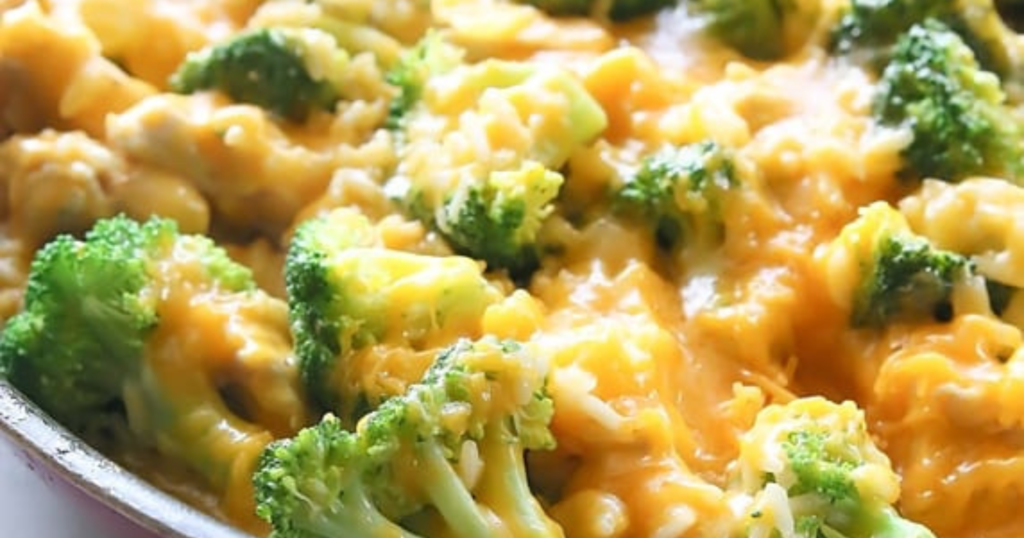 broccoli with chicken and rice recipe